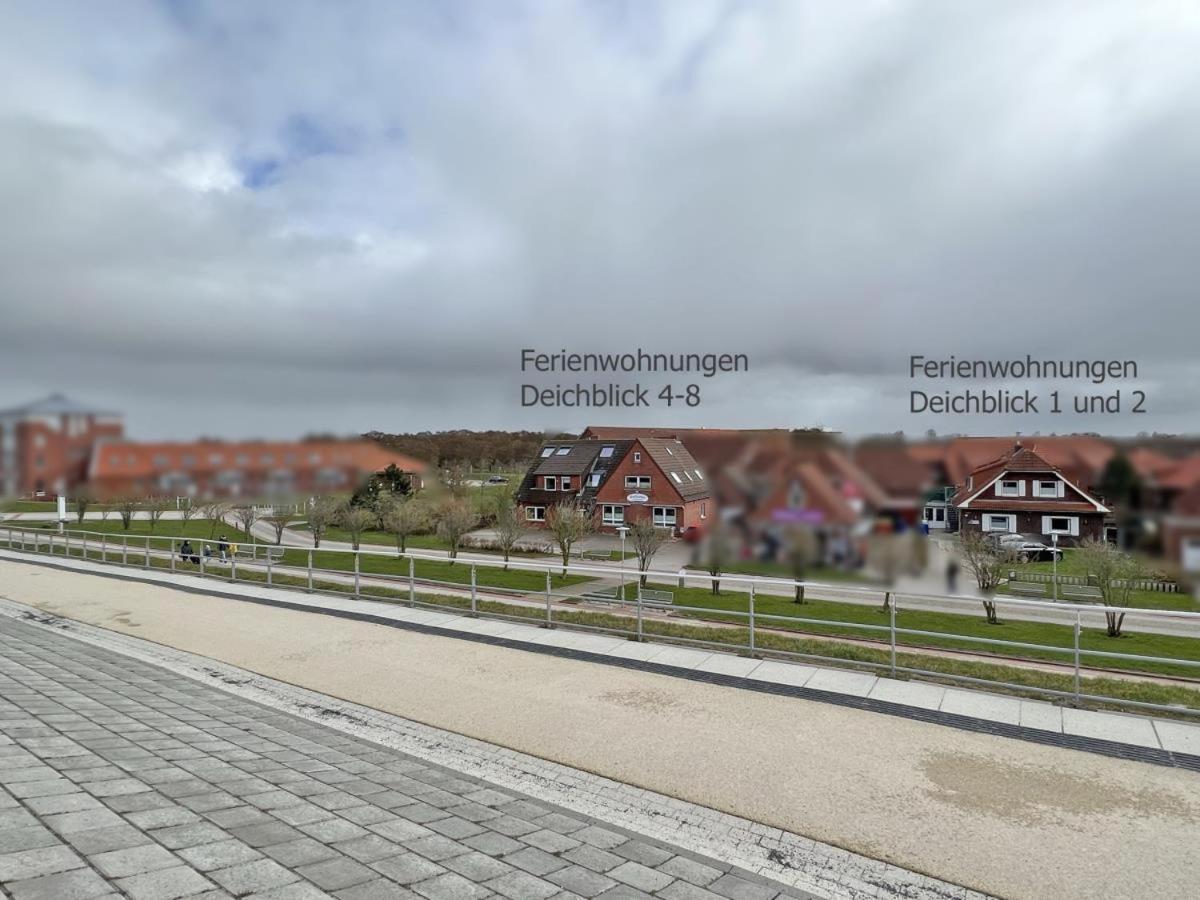 Deichblick 6 In Norddeich- Urlaub Mit Meerblick Am Strand Норден Екстер'єр фото